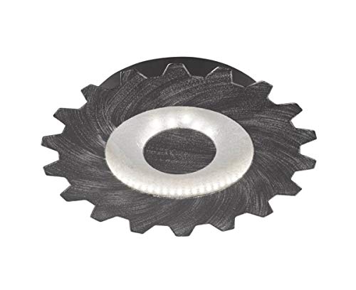 Preisvergleich Produktbild Wofi Deckenleuchte Leif 2-flammig Silberfarbig 9301.02.70.8300