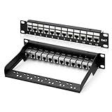 Gain de place et professionnel – Parfait pour les réseaux compacts : idéal pour les petits racks ou les armoires de serveur avec un espace limité. Permet une installation professionnelle en rack 19
