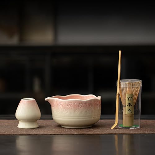 JIKANNOYA  Zbg matcha set  4_Zbg q bowl   S{ whisk ⤗  ȒP S p ceremony ̓ ̓ a 蕨 gift  