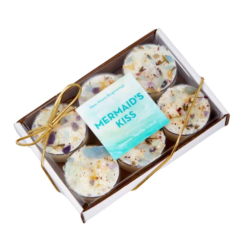 Natural Soy Mermaid Tealight Candles