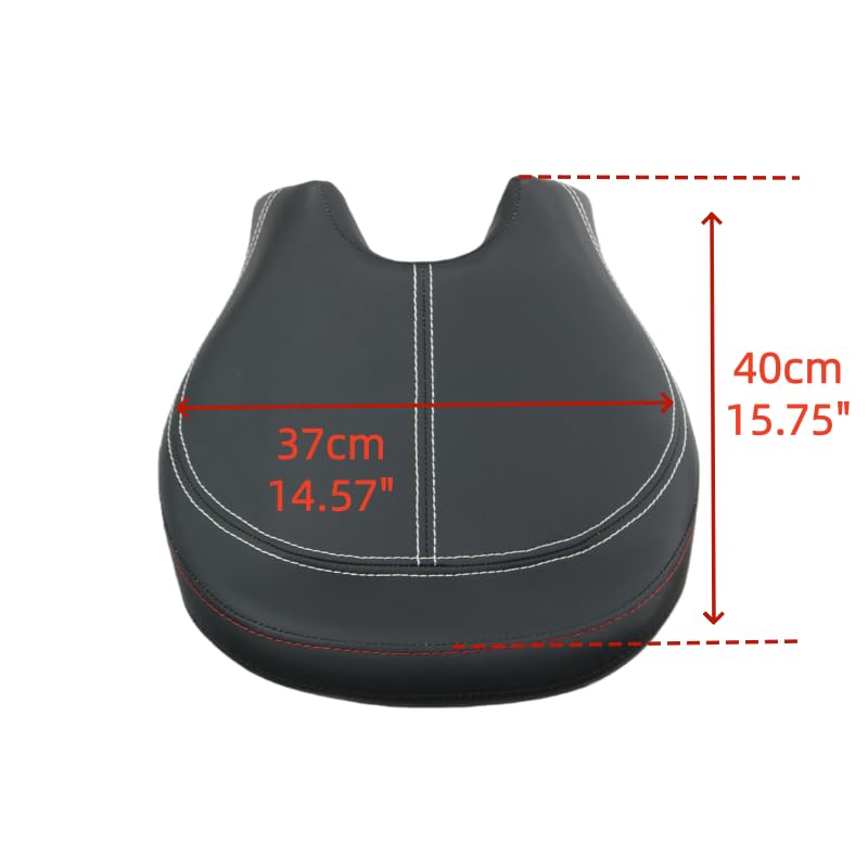 Sedile Comfort in pelle per pilota moto per Can Am Ryker 600 900 Sport Rally Edition 2019-2023