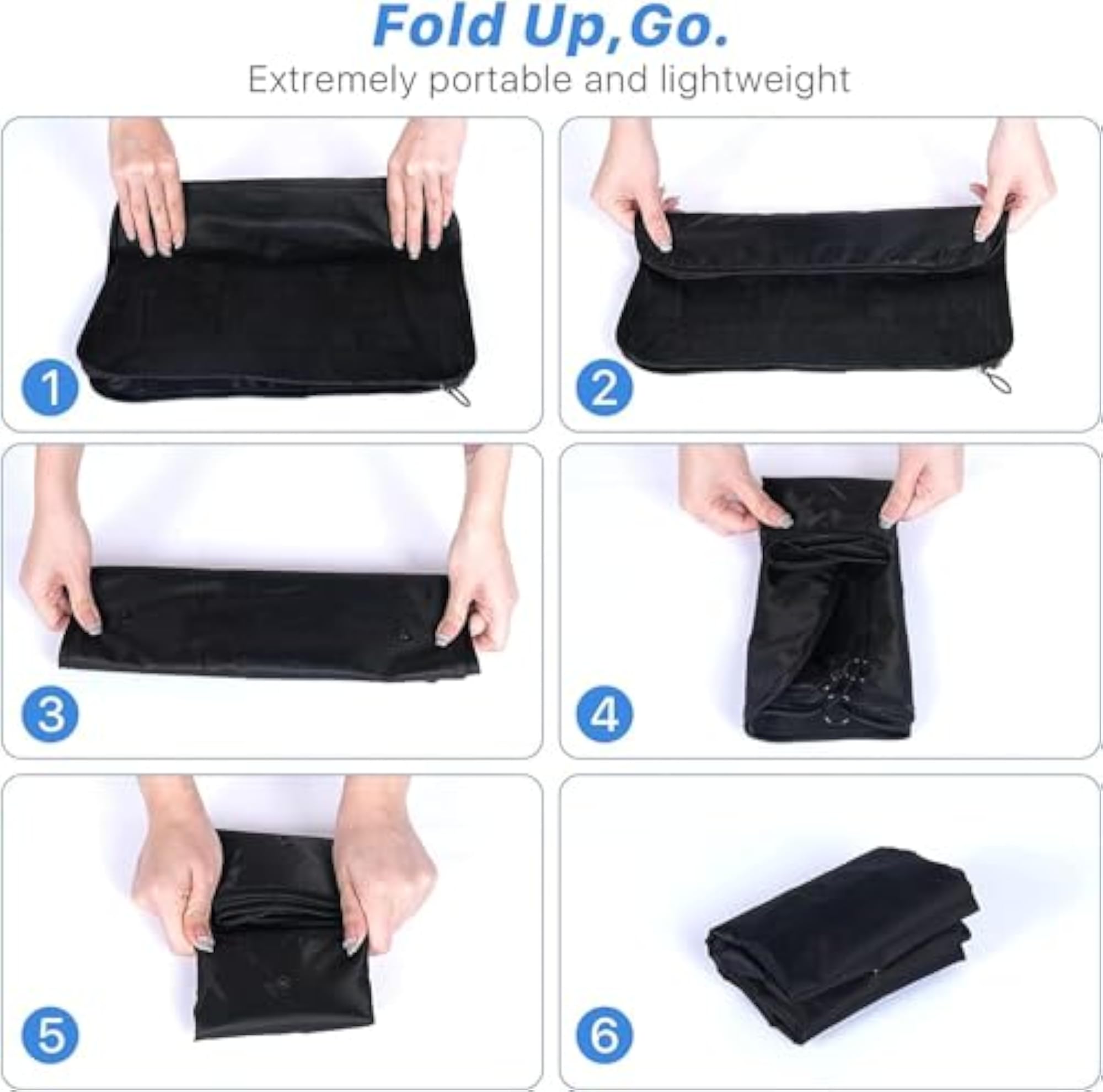 Travel Organizer Bag Set with 7 Lightweight Packing Cubes