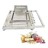 Cortador de jabón profesional de acero inoxidable con 11 cables y tabla de cortar para hacer jabón de manualidades