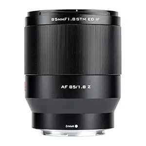 VILTROX 85mm F1.8 Z Autofocus Full Frame Large Aperture Lens with STM Motor Support Eye-AF Portrait Lens Compatible for Nikon Z Mount Mirrorless Camera Z5 Z6 Z7 Z50 Z6 Z7
