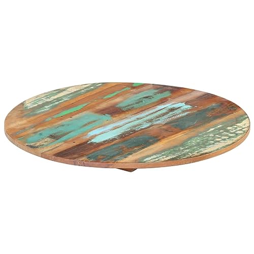 Homgoday rond tafelblad 40 cm massief oud hout