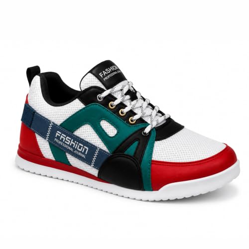 Image of layasa Men's Next-Gen Chunky Sneakers | Stylish Lace-Up Casual Shoes | Contemporary Streetwear & Everyday Fashion Footwear