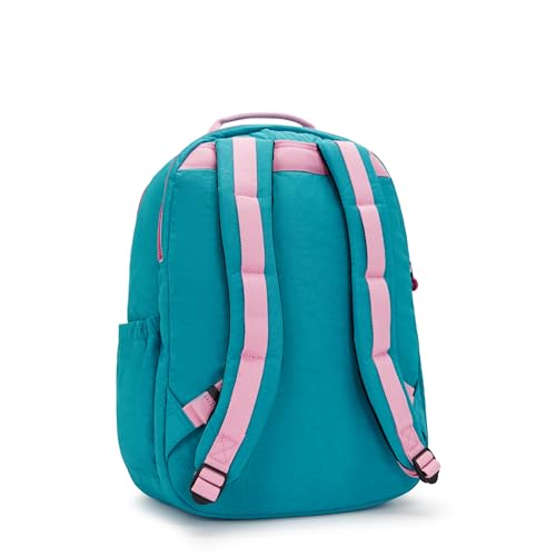 Image of Kipling Women's Seoul Extra Large 17 inch Laptop Backpack, Durable, Roomy with Padded Shoulder Straps, Built-In Protective Sleeve