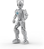 Vista 5 de Cyberman Robot - Juego de bloques de construcción Doctor, robot en películas y programas de televisión populares, coleccionables, decoraciones