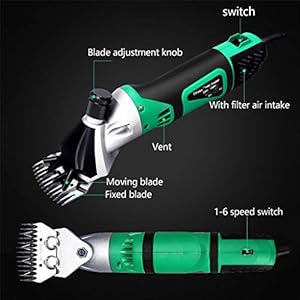 Electric-Clipper-Wool-Shearing-Animal-Wool-Grooming-Hair-Sheep-Goats-Cattle-Livestock-Oster-Pet-Livestock-HQ-Professional-Heavy-Duty-Electric-Shearing-Clippers-with-6-Speed-500W - Cucciolini Doodles   Electric-Clipper-Wool-Shearing-Animal-Wool-Grooming-Hair-Sheep-Goats-Cattle-Livestock-Oster-Pet-Livestock-HQ-Professional-Heavy-Duty-Electric-Shearing-Clippers-with-6-Speed-500W