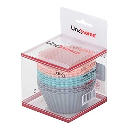 Jogo de Forma em Silicone para Muffin 12 peças