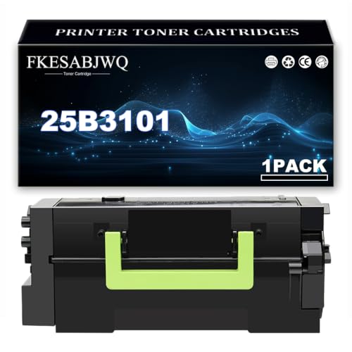 Cartouche toner 25B3101 Lexmark XM7355 XM7365 contre les textes ternes