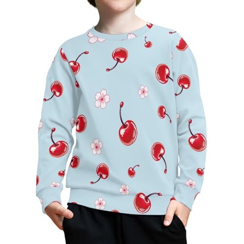 Kids Cute Sweatshirt Comfortable Pullover with Fun Print Ideal for Casual Wear Outdoor Play3