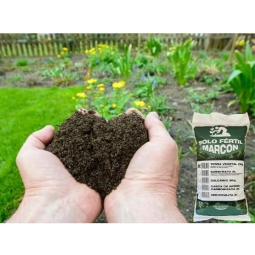 Terra Vegetal 5kg Orgânica Para Plantas Jardins Horta E Vasos