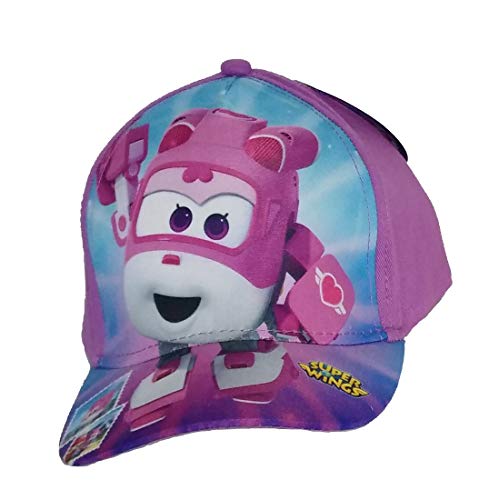 Casquette Super Wings Dizzy fille anti-coups de soleil avec visière pour l'été