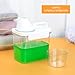 Imagen de JJWUYUE Dispensador hermético de 1100 ml con taza medidora