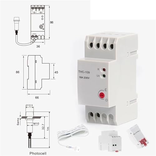 Interrupteur cellule photoélectrique THC-109 pour stopper les oublis