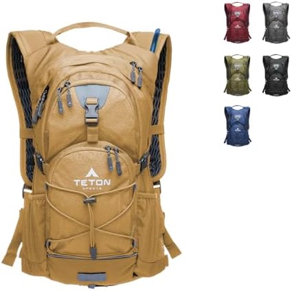 TETON Sports Oasis 22L Hydration Pack with Free 3-Liter Water Bladder; The Perfect Backpack for Hiking, Running, Cycling, or Commuting