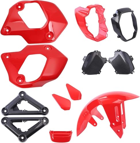 Kit carénage moto Grom MSX 125 SF look carbone haut de gamme pour modèles 2021 à 2024