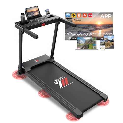 YM Tapis Roulant Elettrico Salvaspazio 14 km/h NEXT 2000 PRO, Motore 2HP (Picco 3,5HP), Brand...