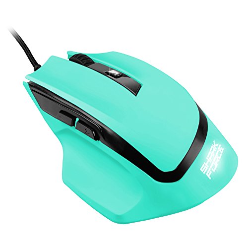 Preisvergleich Produktbild Sharkoon Shark Force Gaming Maus Mint (Deutsches Tastaturlayout)