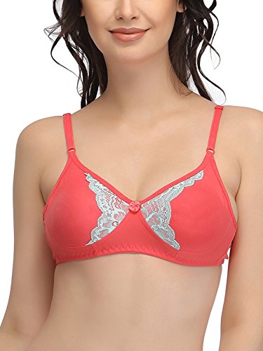Image of Clovia Women's Cotton Wire Free Full Cup Non Padded Bra