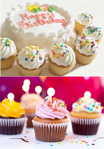 Cokiecan 1000 Pcs White Mini Cupcake Liners Small Muffin Liners No Smell Premium Greaseproof Paper Cupcake Wrappers Baking Cups thumb #6