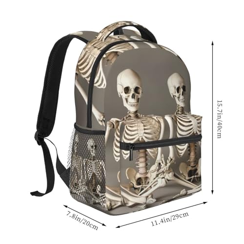 Sac à dos en toile OdDdot protégeant votre ordinateur portable avec style unique - 2