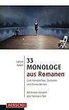 monologe für frauen kostenlos  33 Monologe aus Romanen: Zum Vorsprechen, Studieren und Kennenlernen