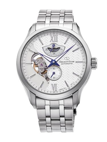 Orient Star Layered Skeleton Silver