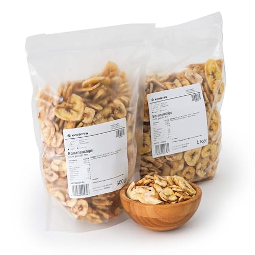 Bio Bananenchips | ungesüßt| ab 500g