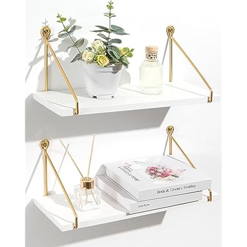 SUMGAR White Floating Shelves Set of 2 Cover