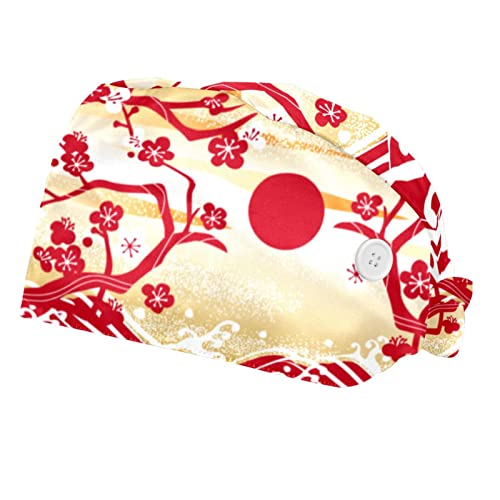 Chapeaux bouffants JDEZ : restez élégante au quotidien avec les motifs fleurs japonaises