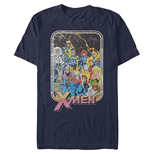 T-Shirt Xmen Marvel Homme Style Vintage 70s Idéal pour Week-end Décontracté