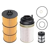 DD15 Oil/Fuel Filter kit Compatible With Freightliner Cascadia Western Star DD13 DD16 Detroit