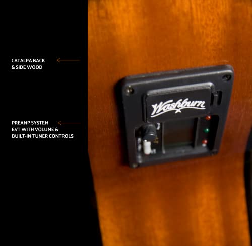 Image of Washburn Classical C5CE Cutaway , Acoustic Electric Guitar