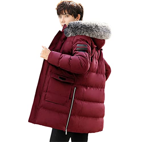 Parkas homme chaude et rembourrée pour l'hiver en coton XXL