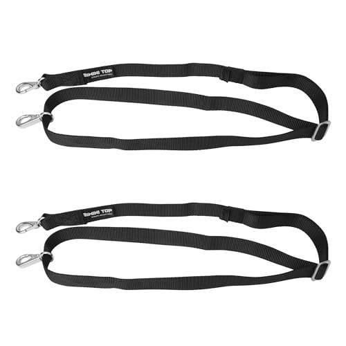 Necmetu Two Hooks Adjustable Bimini Boat Top...