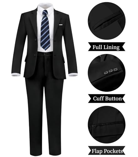 Save 33% on Boy's 5-Piece Tuxedo Suit Set - Image 6