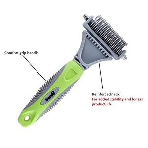 Best Pet Dematting Comb Tool Great to Brush Medium and Long Hair Dogs and Cats Best Pet Dematting Comb Tool Great to Brush Medium and Long Hair Dogs and Cats