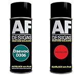 Alex Flittner Designs Bombe aérosol compatible avec Daewoo D306 Green Vernis de base transparent en aérosol 400ml