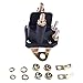 ZTUOAUMA Starter Solenoid Relay 782-1221-210-22 884-1221-210-02 892-1221-210 894-1221-210 94285 Compatible with Trombetta M008327-000 M008327000 and Toro Lawn Mowers