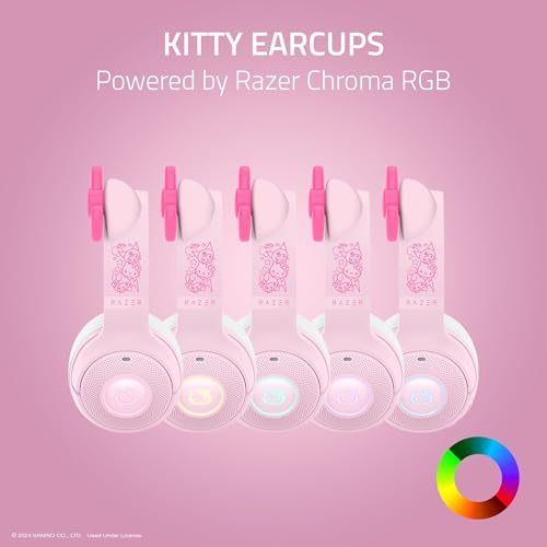 Razer Kraken Kitty V2 BT Wireless RGB Headset Hello Kitty & Friends Edition の商品画像 1