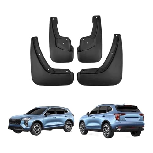 車用マッドガード Haval Jolion 2024 2025 対応 マッドフラップ スプラッシュガード フロントリアフェンダーアクセサリー 4個/セット ガード
