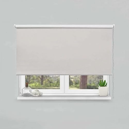 Cortina, Persiana Rolon Rolo Blecaute Cor Cinza (1,60Larg. x 1,40Alt.) Blackout 100% veda a luz…