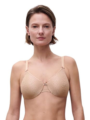Chantelle Women's, C MAGNIFIQUE, Covering Molded Bra, Women's invisible lingerie, Nude, 32G