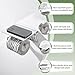 APLusee Toilet Paper Holder with Phone Shelf Polished Chrome, SUS 304 Stainless Steel Bathroom Accessories Tissue Roll Dispenser Storage Wall Mounted