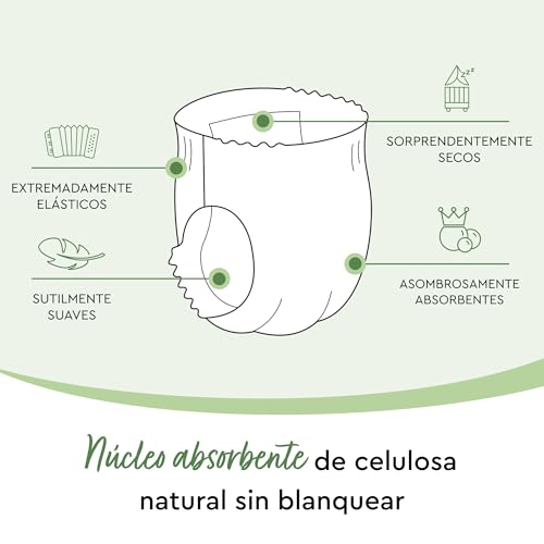 Miniatura 6 de Pañales Lillydoo Green Con Un Impacto Ambiental Reducido, Talla 4 9-15 Kg , 125 Pañales-Braguita