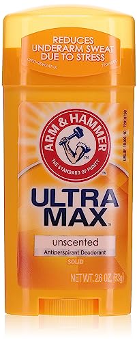 Arm & Hammer Ultramax Invisible Solid Unscented Antiperspirant & Deodorant-2.6 oz
