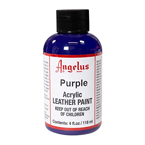 Image of Angelus Leather Paint 4 Oz Purple