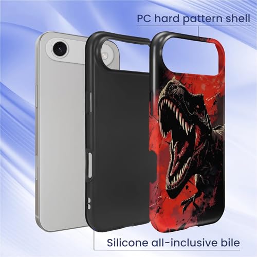 Coque pour PT 17 A anti-rayures silicone mat dinosaure
